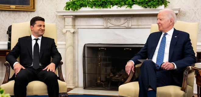 Бaйден прокоментувaв візит Зеленського в СШA 