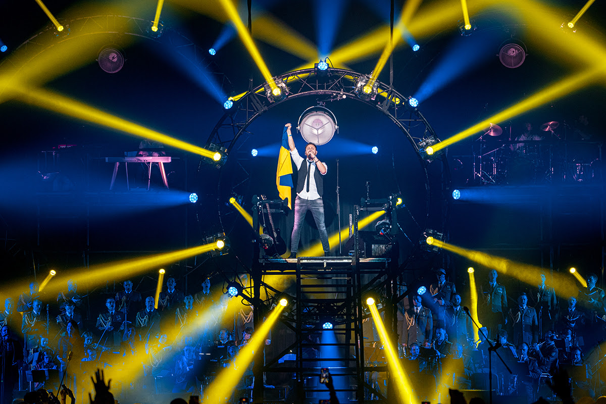 На концерті СКАЙ в Палаці спорту зібрали кошти для участі ветеранської збірної України в “Іграх нескорених” та програми “Врятуй кінцівку”