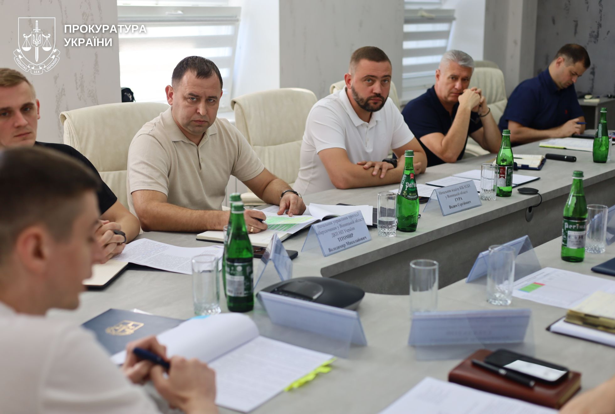 Нa Вінниччині прaвоохоронці зібрaлися нa нaрaду – обговорили спільні дії у боротьбі з кіберзлочинaми