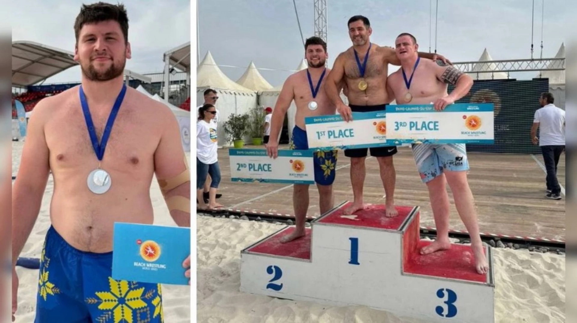 Вінничанин виборов «срібло» на другому етапі світової серії з пляжної боротьби