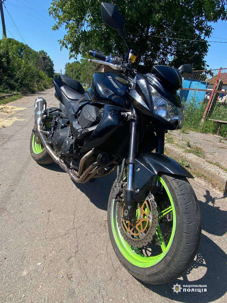 Вінницька поліція затримала чоловіка, який незаконно заволодів мотоциклом під час угоди про купівлю