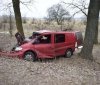 На Вінниччині "Мерседес" врізався в дерево: одна людина загинула, двох - травмовано