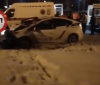 У Києві поліцейські протаранили евакуатор (Відео)