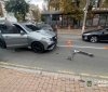 Mercedes, який зіткнувся з електросамокатом, помістили на арештмайданчик у Вінниці