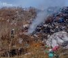 Пожежі на Вінниччині - горів  гараж, комбайн, тюки соломи і сміттєзвалище