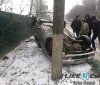 У Вiнницi пeрeвeрнувся «Фoрд» (Фoтo)