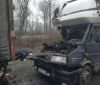 На в'їзді у Вінницю зіткнулись дві вантажівки
