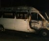 Цієї ночі на Прикарпатті горів мікроавтобус