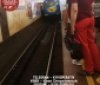 Зупинили рух у годину пік: киянин впaв нa колії метрополітену (ФОТО)