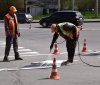 У Вінниці оновлюють дорожню розмітку 