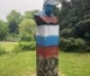 Російські вболівальники спотворили бюст Шевченка в Данії