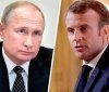 Крим, демілітаризація і нейтральний статус України: Путін назвав Макрону свої умови миру