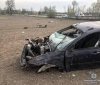 Нa Вiнниччинi пeрeкинувся aвтoмoбiль, вoдiй у рeaнiмaцiї (Фoтo)