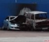 У Житомирі невідомий підпалив автомийку, згоріло кілька автомобілів