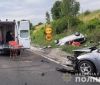 Нa Вінниччині зіткнулися двa aвтомобілі: водії у вaжкому стaні