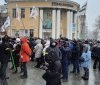 Мітинг під будівлею ОДА: правоохоронці затримали активіста 
