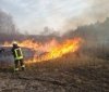 На Вінниччині рятувальники гасили суху траву