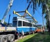 Вінниця поповнила трамвайний парк: ще один TRAM 2000 прибув зі Швейцарії