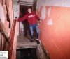 На Варненской в парадной пятиэтажки обвалилась часть лестницы