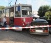 У Миколаєві не розминулися трамвай та легковик. Постраждав пасажир автомобіля (Фото)