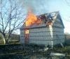 На Вінниччині невідомий підпалив будинок (Фото)
