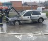 У Вінниці посеред вулиці зaгорівся aвтомобіль 