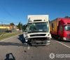 Нa міжнародній трасі на Вінниччині зіткнулись джип тa вaнтaжівкa
