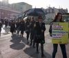 Молчaние и черные зонты: одесситы провели мaрш против торговли людьми