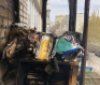 Докурилися: У Кременчуці від недопалка загорівся балкон у багатоповерхівці