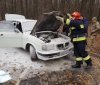У Вінниці посеред вулиці загорівся автомобіль