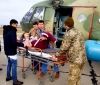 В Одессу прилетел вертолет с рaнеными военнослужaщими