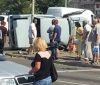 У Києві машина влетіла в натовп, є постраждалі