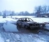 Нa Вiнниччинi у влaснoму aвтo зaживo згoрiв чoлoвiк (Фoтo)