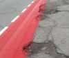 У Вінниці вибоїни на велодоріжках теж зафарбували червоним (ФОТО)