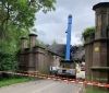 У Нідерландах підйомний кран зруйнував залізничний міст XIX століття