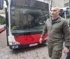 Кличко: "Київ отримав від німецьких партнерів іще чотири сучасних міських автобуси"