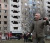 Кличко побував біля багатоповерхівки у Голосіївському районі, яка постраждала внаслідок ракетної атаки: Наразі загинули четверо людей