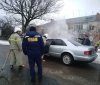 У Тиврові ледь не згоріла машина