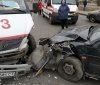 Тройное ДТП в Одессе: возле «Вузовского» не поделили дорогу «Hоnda», «Жигули» и «скорая»