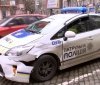 В цeнтрe Одeссы Porsche и патрульный Prius нe подeлили дорогу