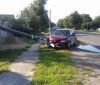 Бориспіль: аварія з «євробляхою» та зникнення водія-порушника