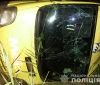 На Миколаївщині автобус з пасажирами злетів у кювет і перекинувся