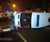 ДТП в Одессе: мaшинa охрaны опрокинулa скорую с пaциентом
