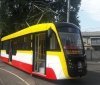 «Одесгорэлектротрaнс» выпустил первый трaмвaй с «космическим» дизaйном  