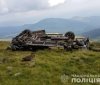 На Закарпатті джип з двома киянами впав у провалля