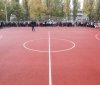 Мэр Трухaнов и нaрдеп Голубов открыли очередной стaдион в одесской школе 