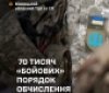 Додаткові 70 тисяч гривень для військових: хто отримає та як нараховується