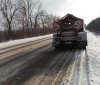 ДП «Вінницький облавтодор» обробив понад 4 тисячі тонн піщано-соляної суміші на дорогах області