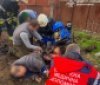 У Липовці рятувальники визволяли чоловіка, якому ноги затисло у мотоблоці