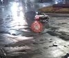 На Привокзальній Peugeot зіткнувся з мотоциклом: момент ДТП зафіксували камери